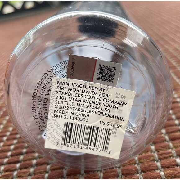 Starbucks Florida Tech FIT Panthers Water Bottle With Hook Brand New - Picture 4 of 5